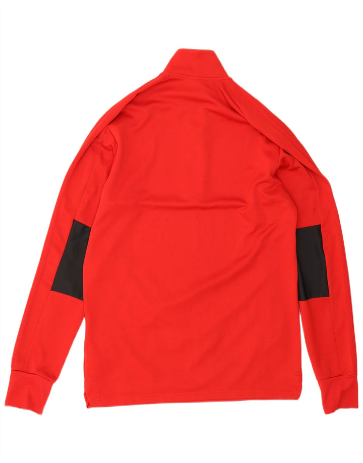 Мужской спортивный костюм Adidas Climalite, пуловер, средний красный, цветной блок