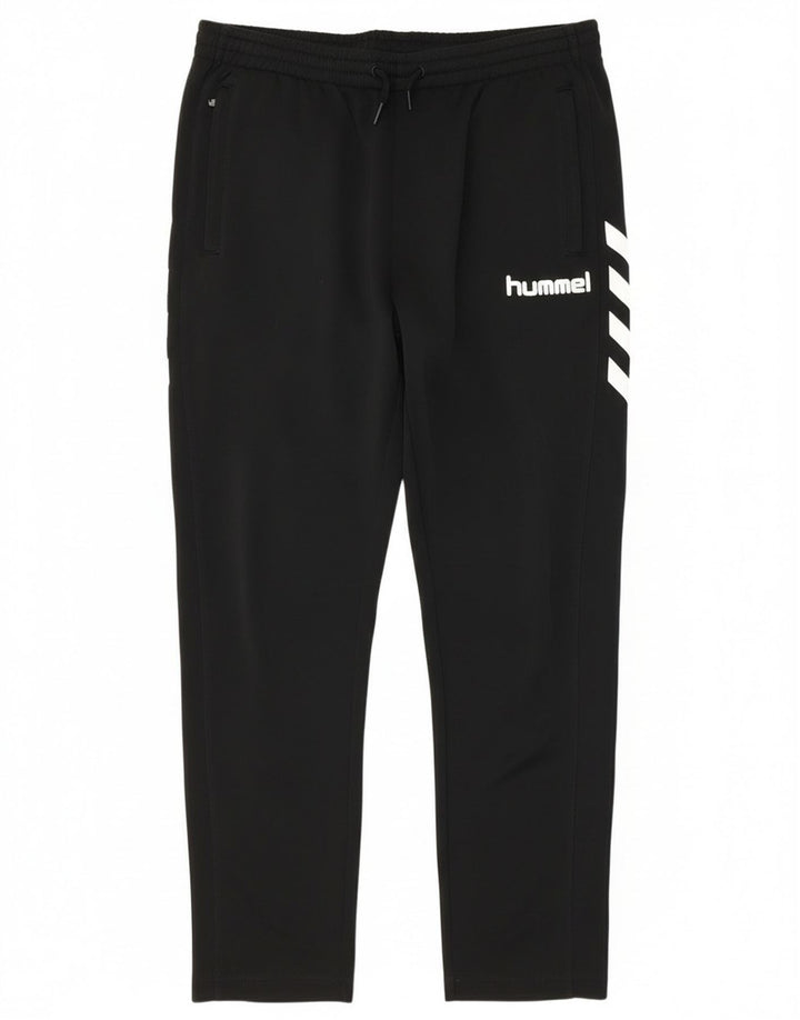 Мужские спортивные брюки Hummel, большие черные из полиэстера