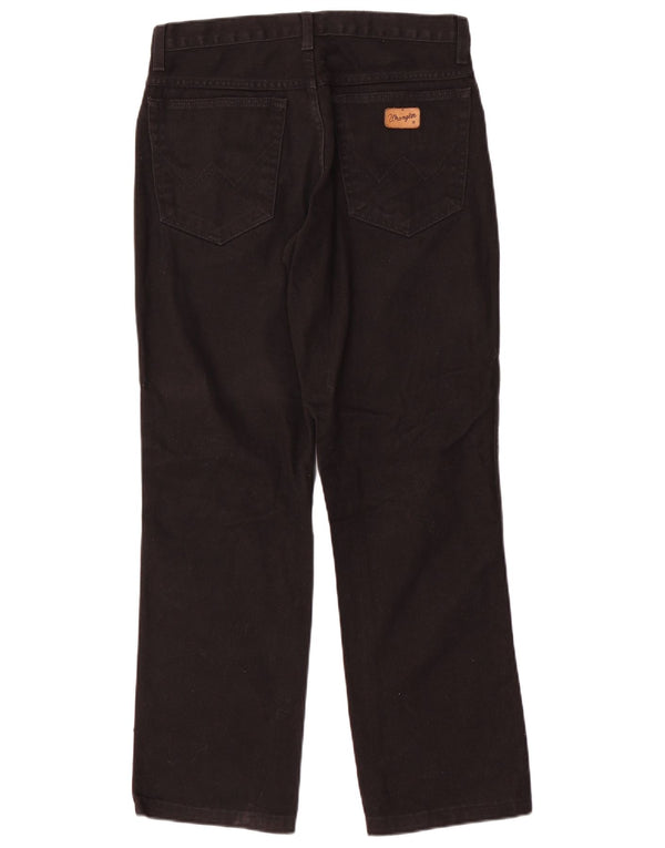 Мужские прямые джинсы WRANGLER Texas W32 L30, черный хлопок