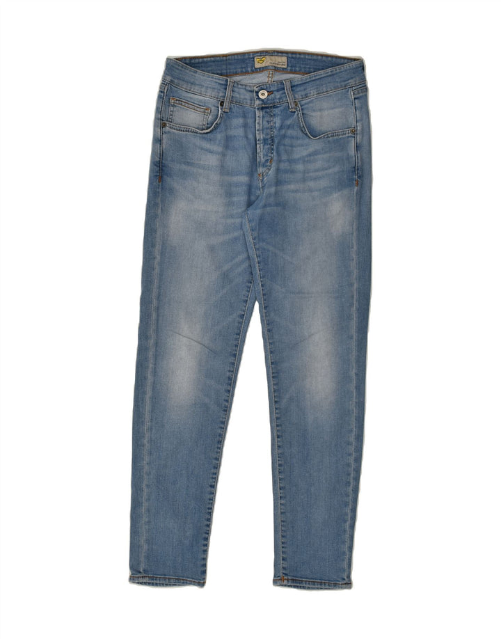 POP 84 Womens Skinny Jeans W33 L29  Blue Cotton | Vintage POP 84 | Thrift | Second-Hand POP 84 | Used Clothing | Messina Hembry 