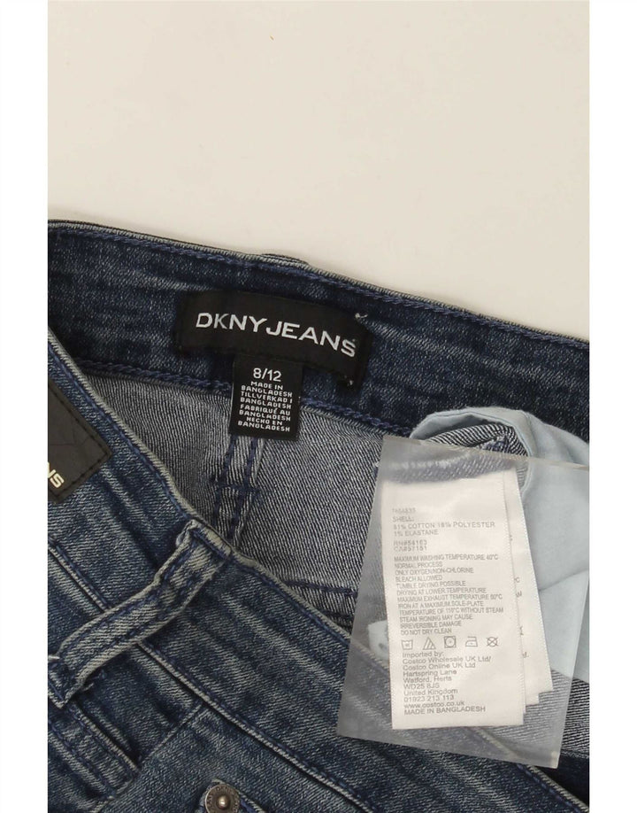 Женские джинсовые шорты Dkny US 8 Medium W30 Синие, хлопок