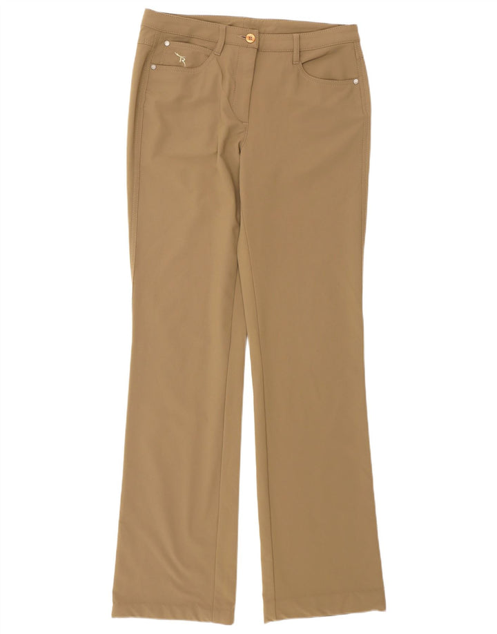 Женские повседневные брюки Chervo Bootcut IT 42 Medium W28 L32 Бежевый полиэстер