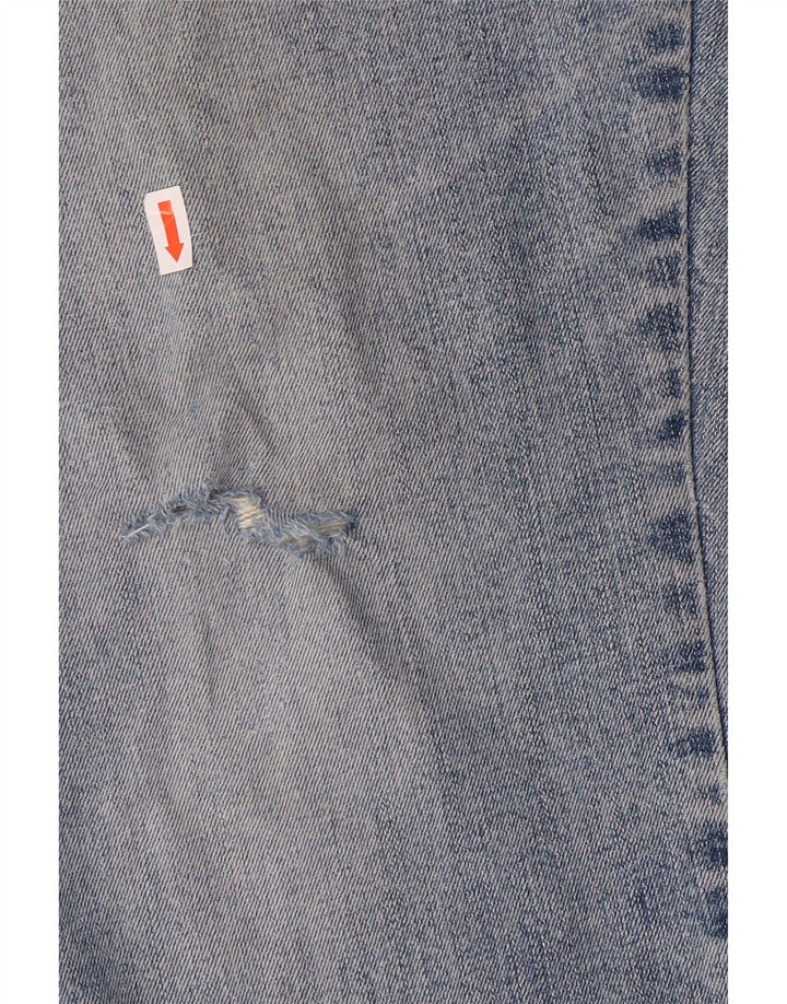 Мужские прямые джинсы Wrangler W36 L34, синие, хлопковые, классические