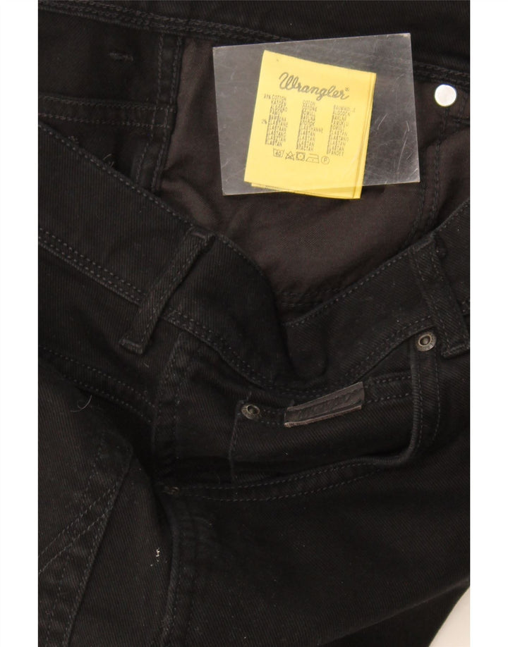 Мужские прямые джинсы Wrangler W33 L31, черный хлопок