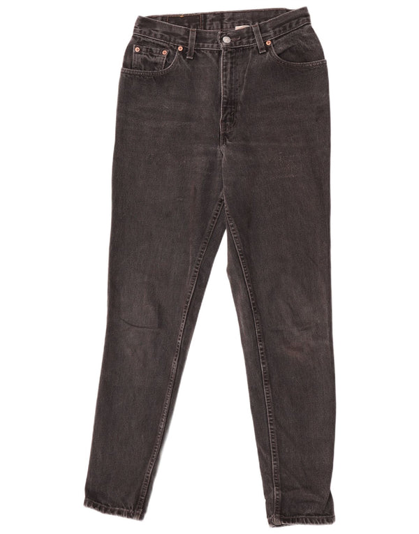 Мужские джинсы скинни свободного кроя Levi's 550 W28 L30 черные