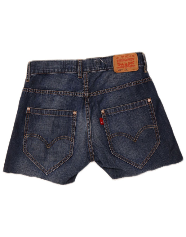 Джинсовые шорты LEVI'S Girls 508 Regular, 15–16 лет, W26, синий хлопок