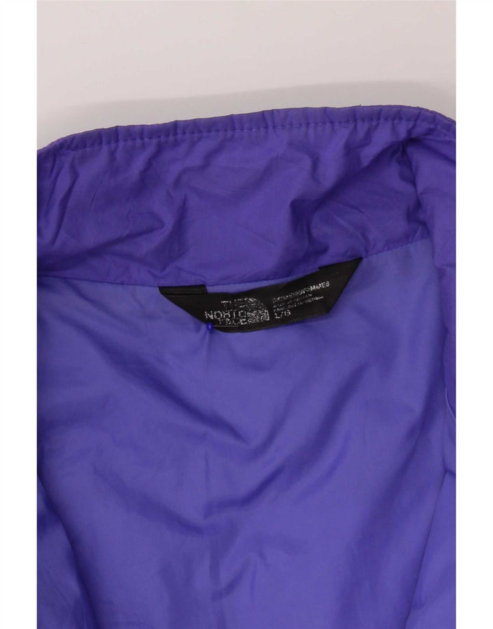 Женская стеганая куртка The North Face UK 16, большой фиолетовый нейлон