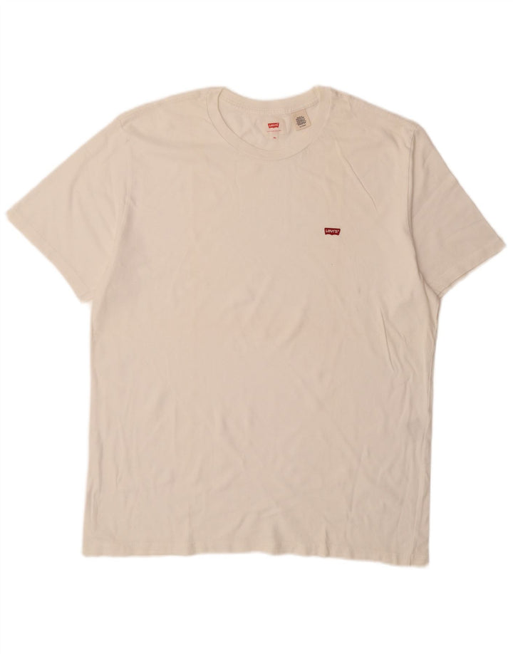 Мужская футболка LEVI'S Top XL, белый хлопок