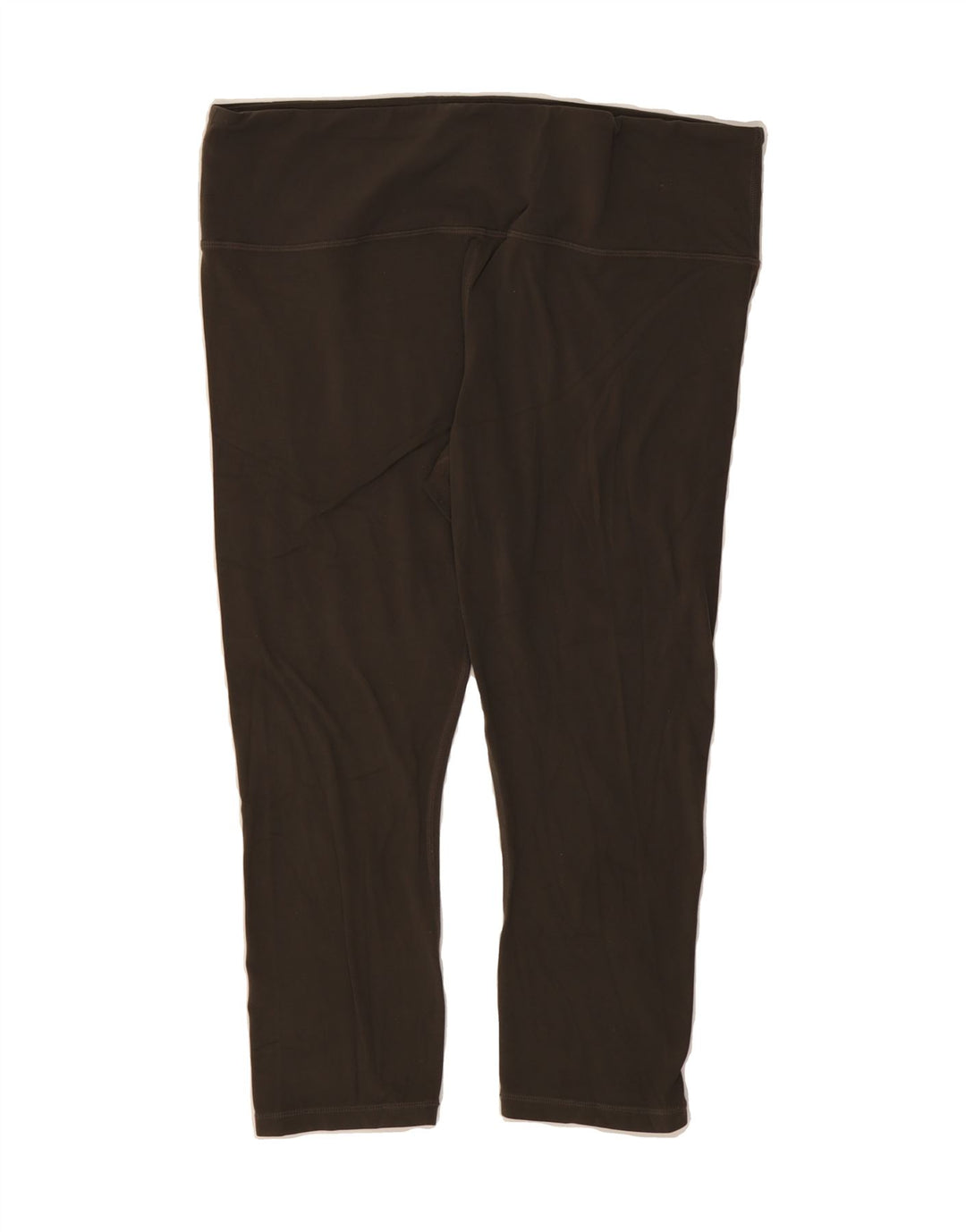 ATHLETA Womens Capri Leggings UK 18 XL Grey Cotton Vintage Athleta and Second-Hand Athleta from Messina Hembry 