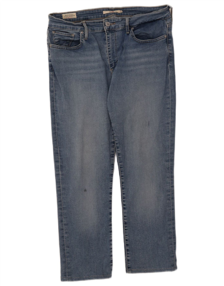 Женские укороченные джинсы Levi's 712 W31 L25, синий хлопок