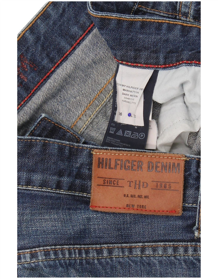 Мужские джинсы Tommy Hilfiger Bootcut W36 L32 Темно-синие, хлопок