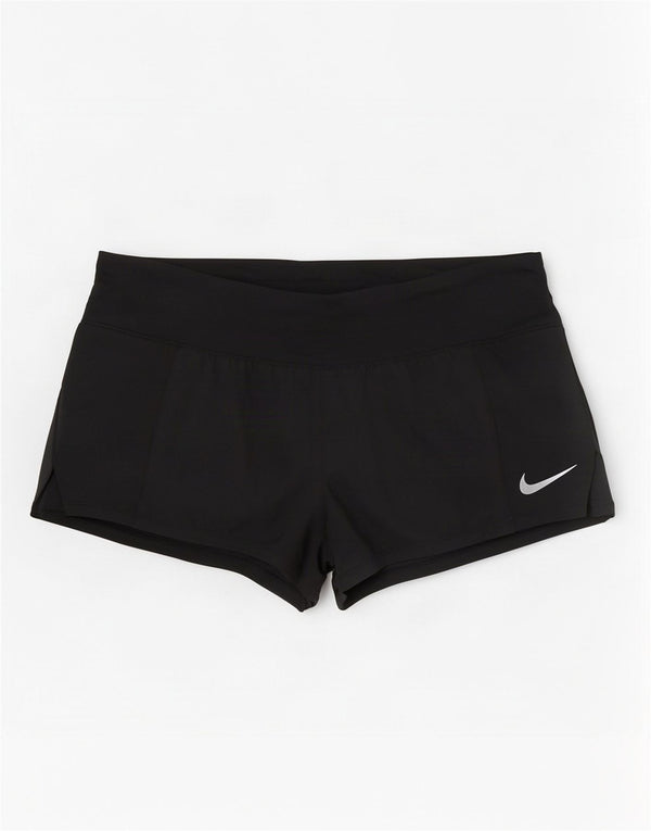 Женские спортивные шорты Nike Dri Fit UK 14, большие черные