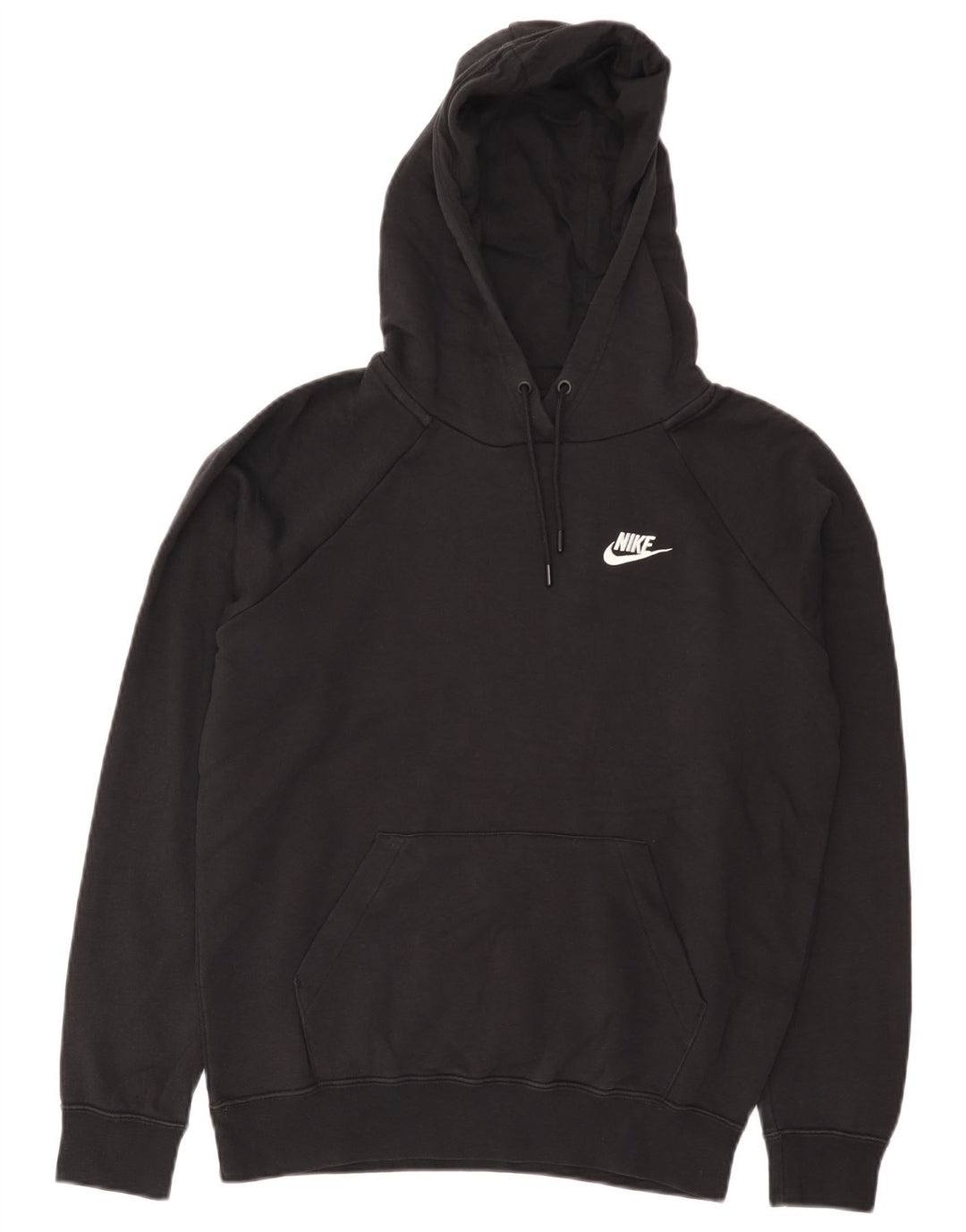 Мужской джемпер с капюшоном Nike, маленький черный, хлопок