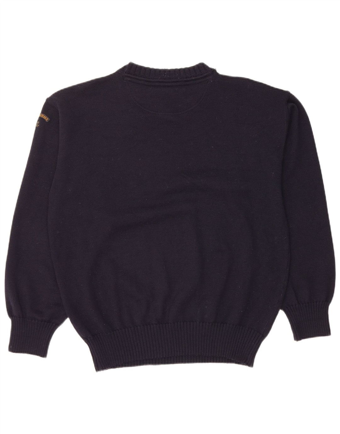 Мужской джемпер с v-образным вырезом PAUL & SHARK, средний темно-синий, новая шерсть