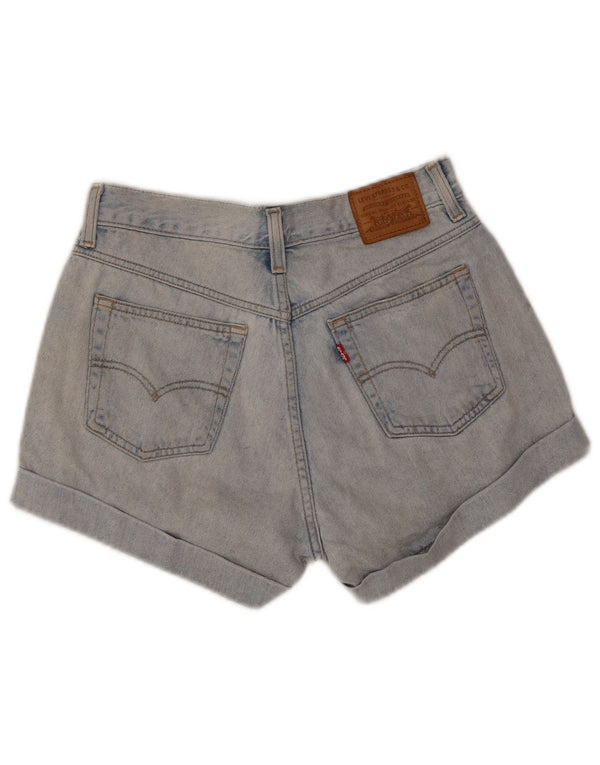 Женские джинсовые шорты Levi's W27, маленькие синие, хлопок