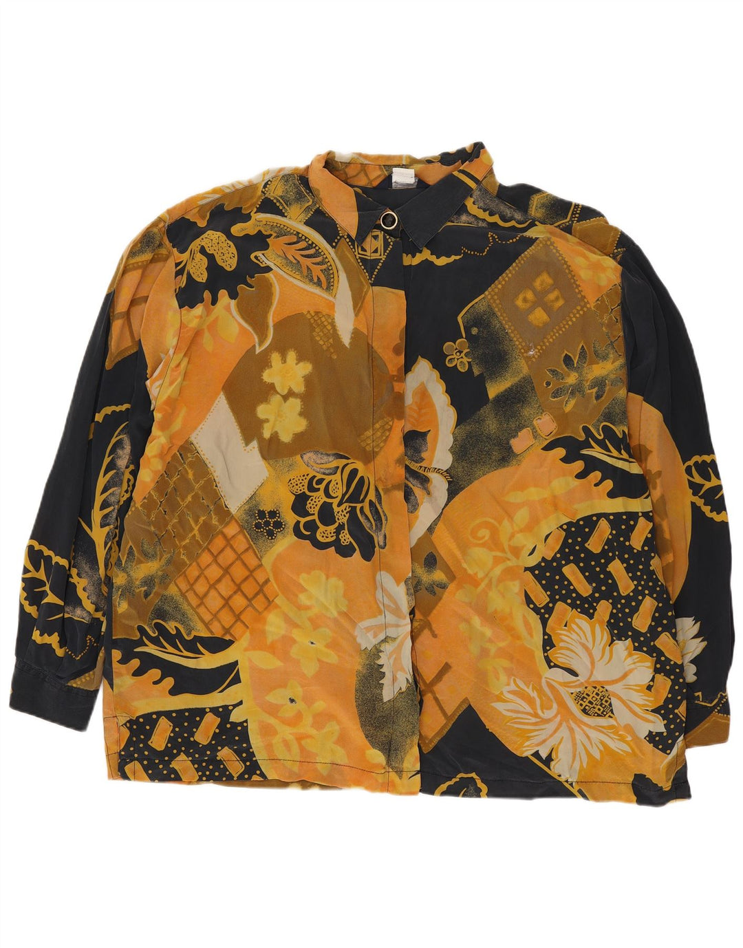 Женская рубашка-блузка больших размеров Persona, размер 25, большая разноцветная шелковая