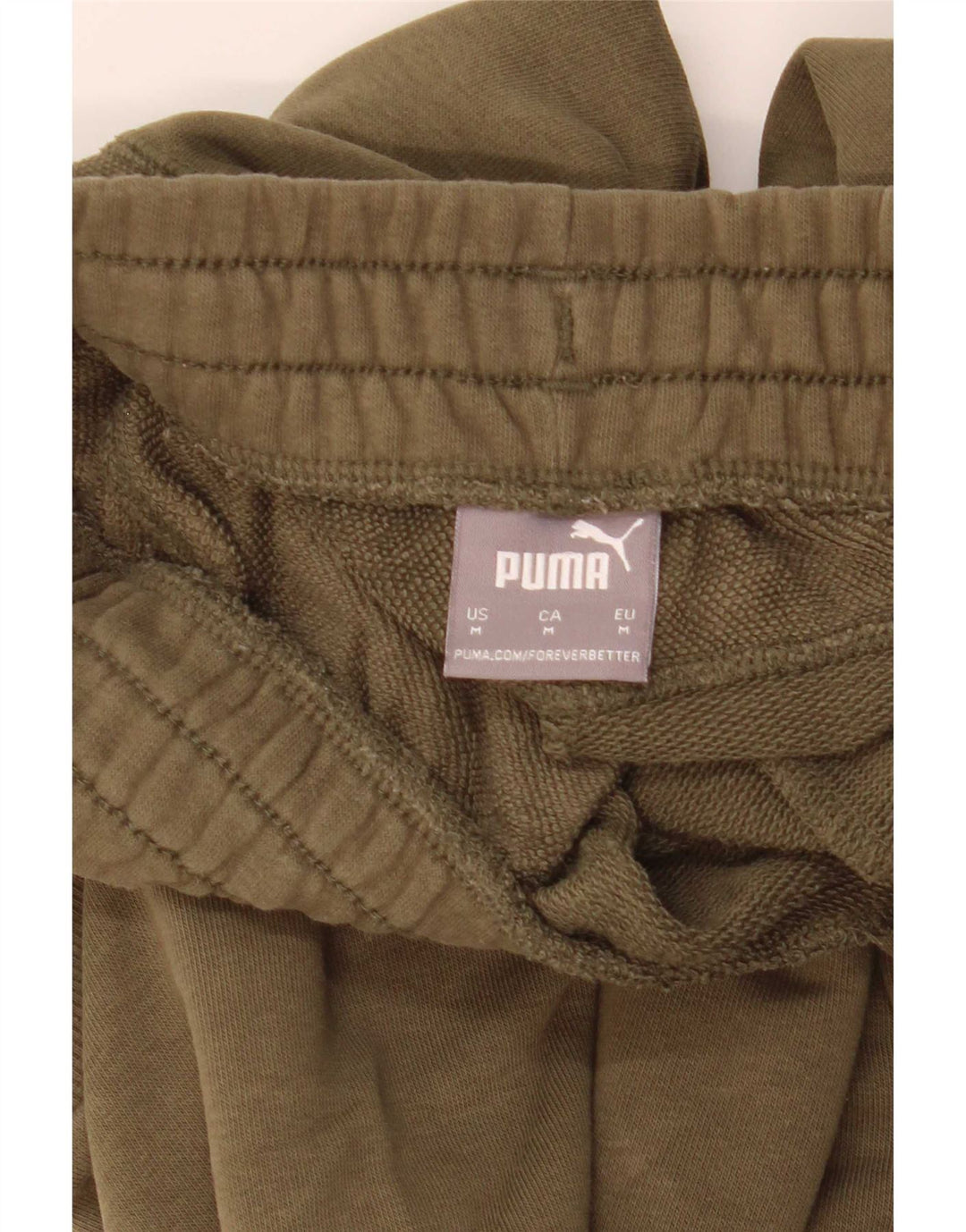 Мужские спортивные брюки Puma джоггеры среднего цвета хаки