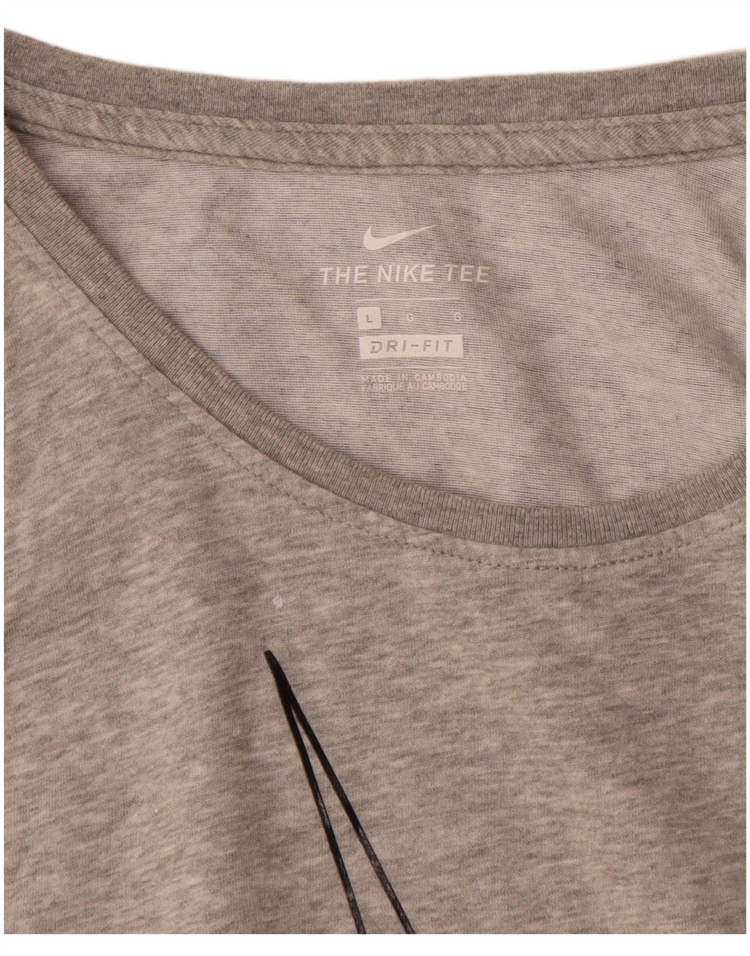 Мужской жилет с графическим рисунком Nike Dri Fit, большой серый хлопковый