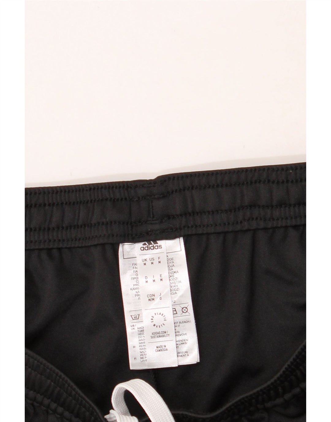 ADIDAS Mens Aeroready Sport Shorts Medium  Black Polyester Vintage Adidas and Second-Hand Adidas from Messina Hembry 