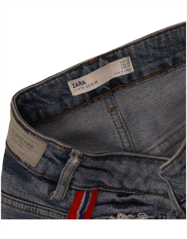 Женские джинсы скинни Zara EU 40 Medium W30 L28 Синие