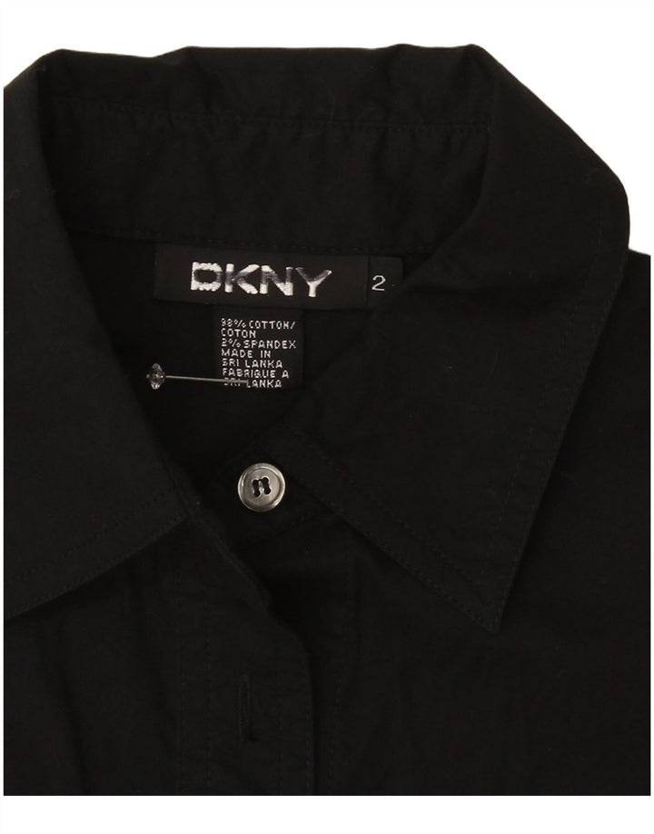 Женская рубашка Dkny US 2 XS, черный хлопок