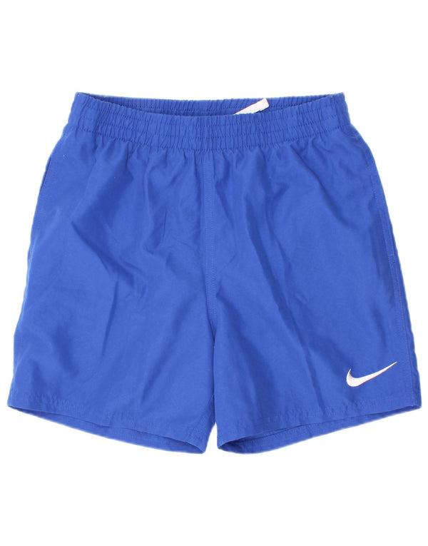Спортивные шорты Nike для мальчиков 12–13 лет, большие синие, полиэстер