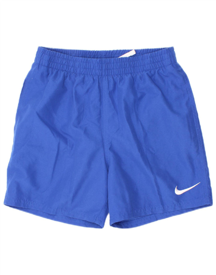 Спортивные шорты Nike для мальчиков 12–13 лет, большие синие, полиэстер