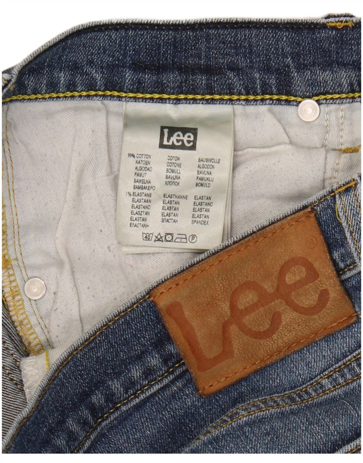 Женские прямые джинсы Lee Daren W34 L30, синий хлопок