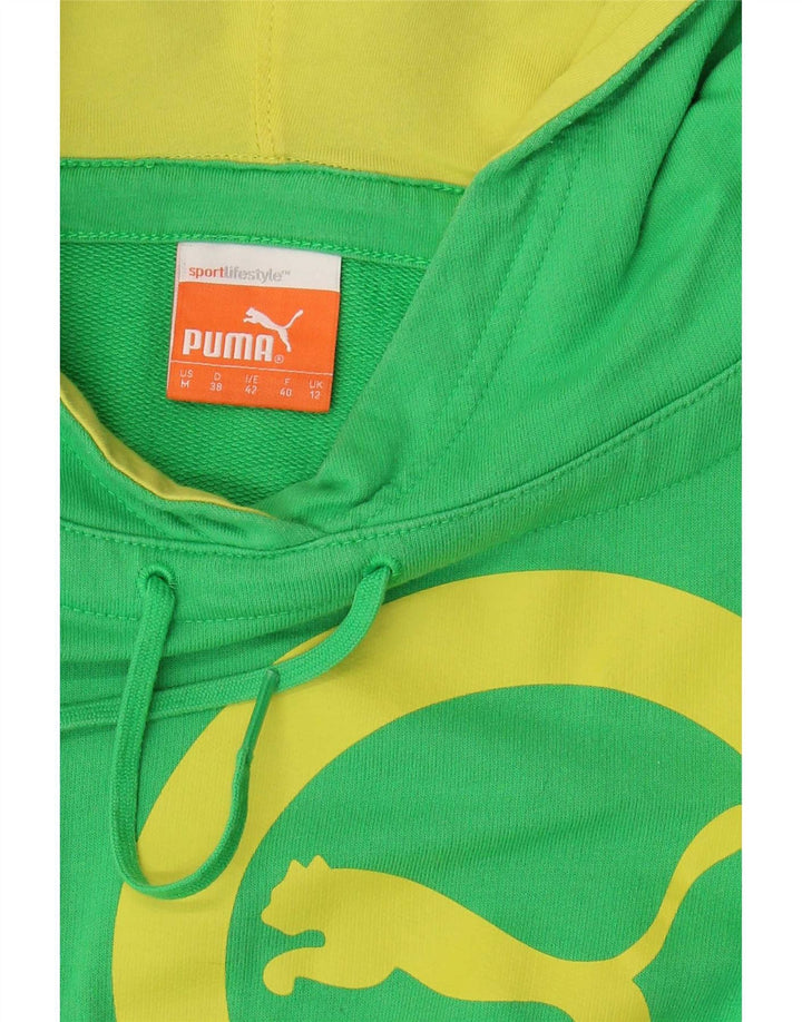 Женский джемпер с капюшоном Puma UK 12, средний зеленый