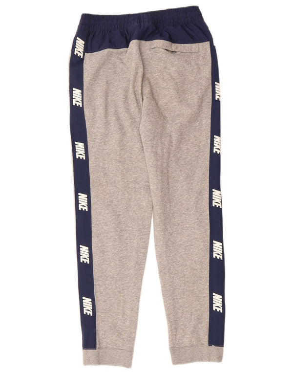 Спортивный костюм NIKE для мальчиков, брюки для бега, 12–13 лет, большие серые цветные блоки