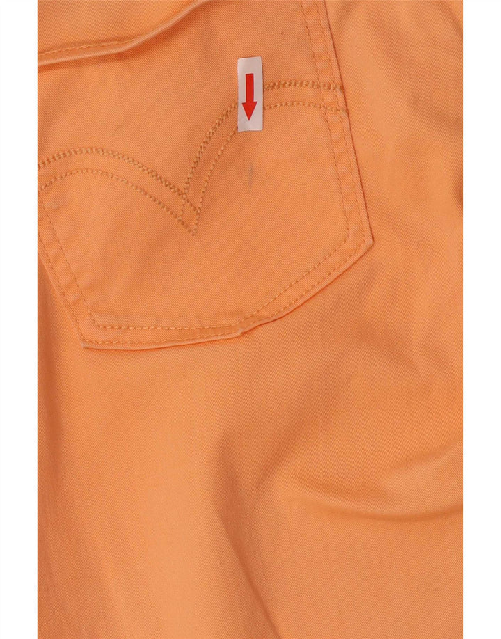 Женские джинсы джеггинсы Levi's W34 L32 Оранжевые, хлопок