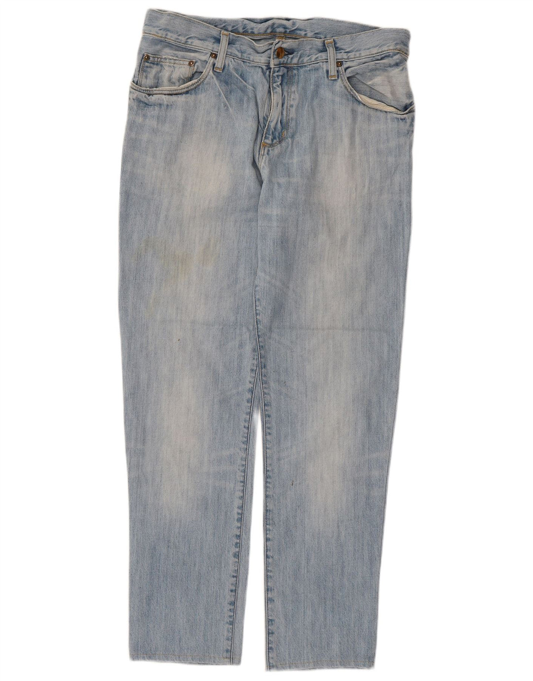 Мужские прямые джинсы Carhartt W34 L28, синий хлопок