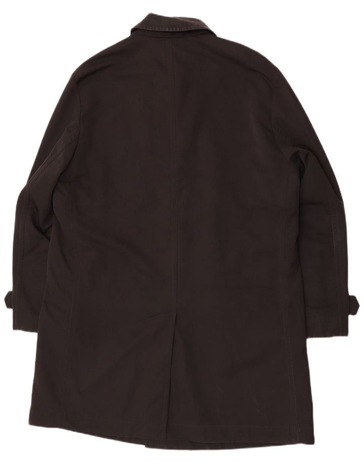 Мужской плащ Hugo Boss IT 56 3XL Черный Полиэстер