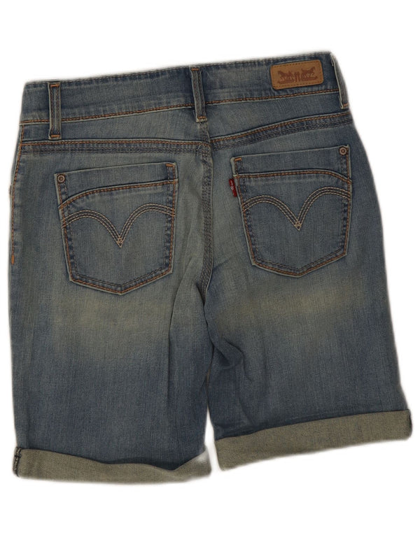 Женские джинсовые шорты Levi's US 6, средние W28, синие, хлопок