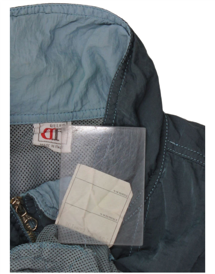 Мужская спортивная куртка BELFE UK 38, средний синий цвет с цветными блоками, полиамид