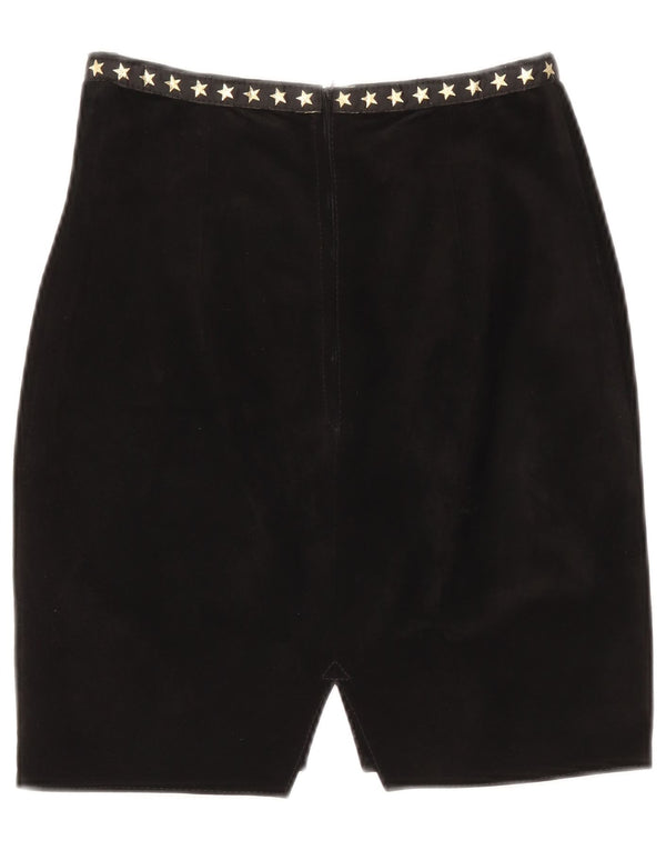 Винтажная женская юбка-карандаш IT 38 XS W25 Черная