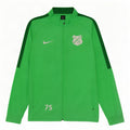 Мужская спортивная куртка с графическим рисунком Nike Dri Fit, большая зеленая цветная блокировка