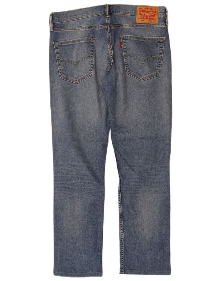 Мужские джинсы Levi's Slim 511 W34 L29 синие