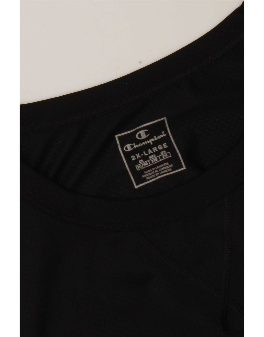 Мужская футболка Champion Top 2XL черная