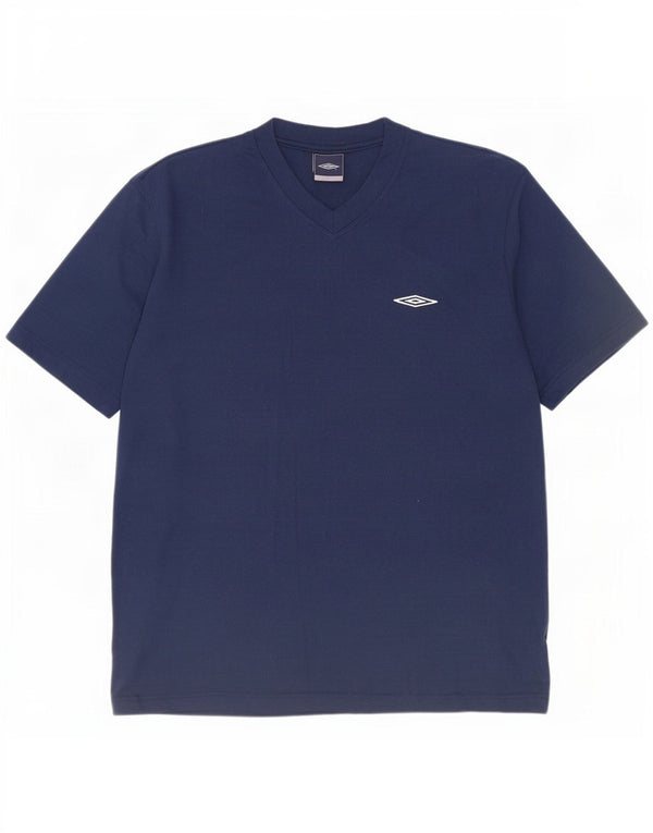 Мужская футболка Umbro Top 2XL Темно-синий полиэстер
