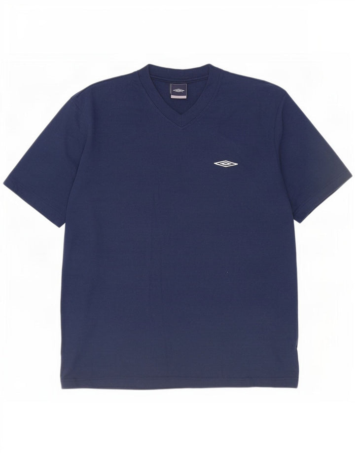 Мужская футболка Umbro Top 2XL Темно-синий полиэстер