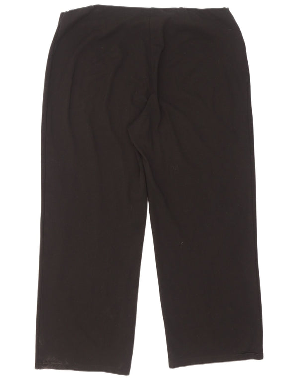 Женские повседневные брюки свободного кроя Marks & Spencer UK 20 2XL W40 L29 черные