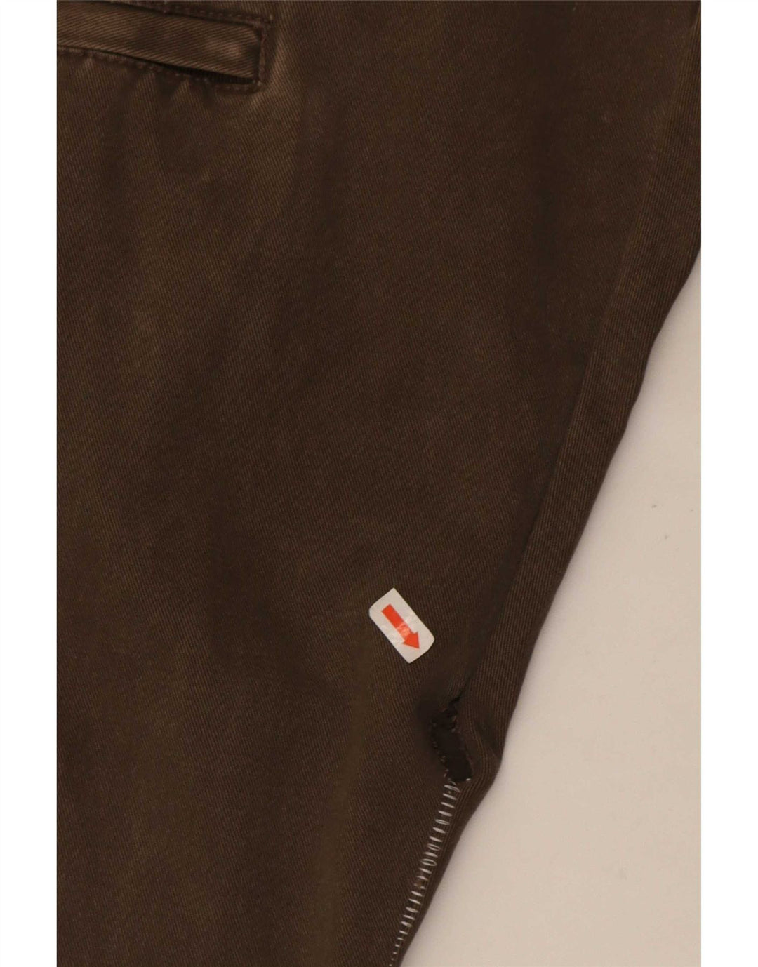 Bromfield Мужские прямые брюки карго IT 48 Medium W30 L27 Коричневые, хлопок