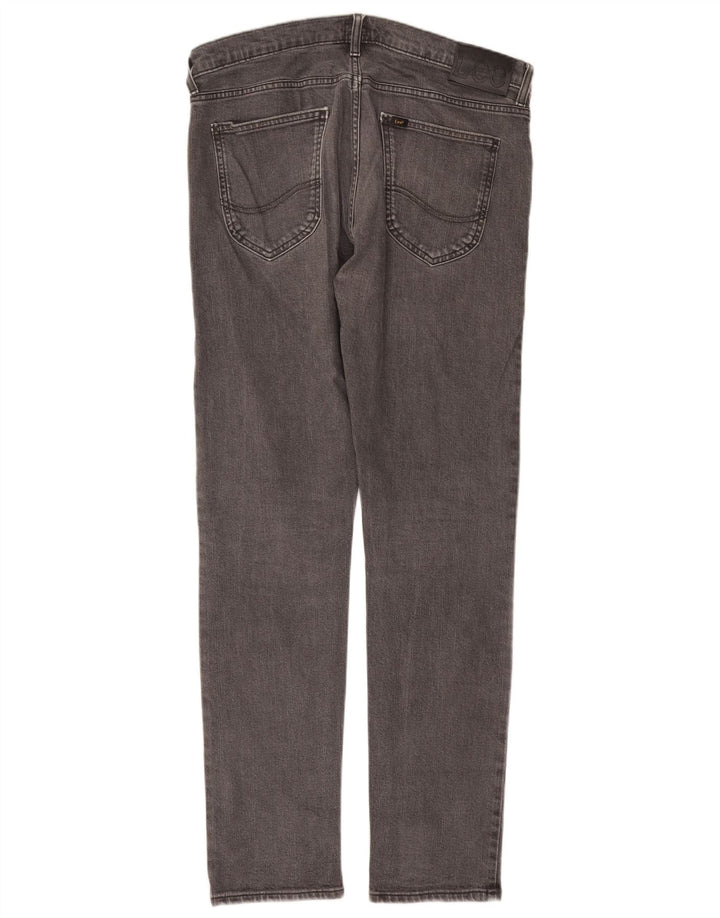 Мужские джинсы Lee Luke Slim W34 L32, серый хлопок