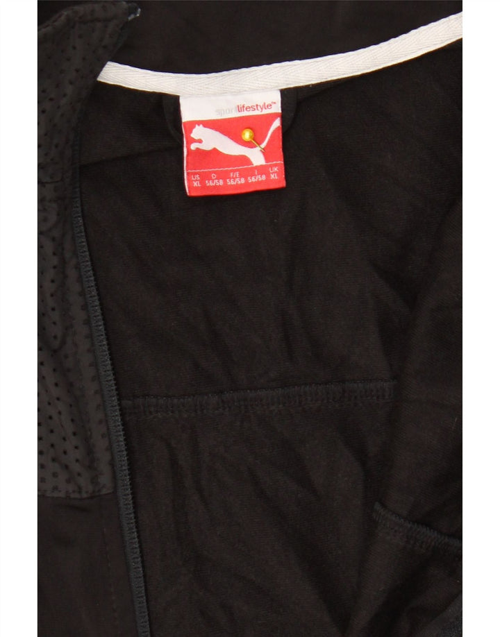 Мужской спортивный костюм Puma XL, черный пятнистый