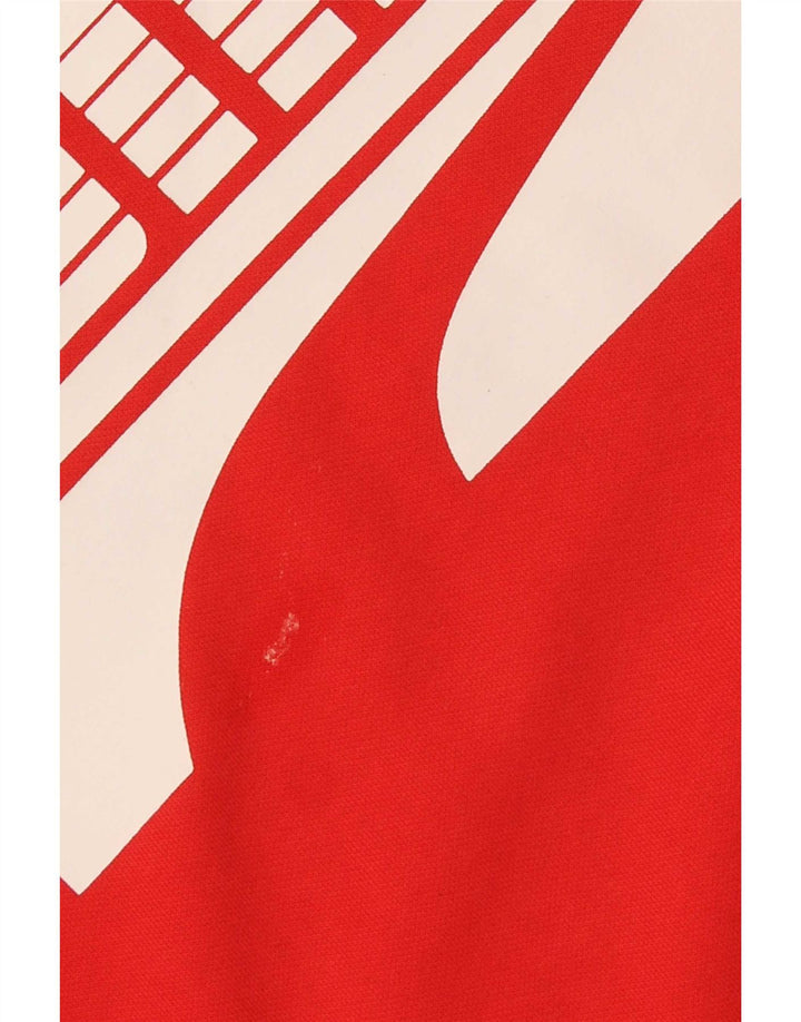 Мужской свитер с рисунком Puma, средний красный