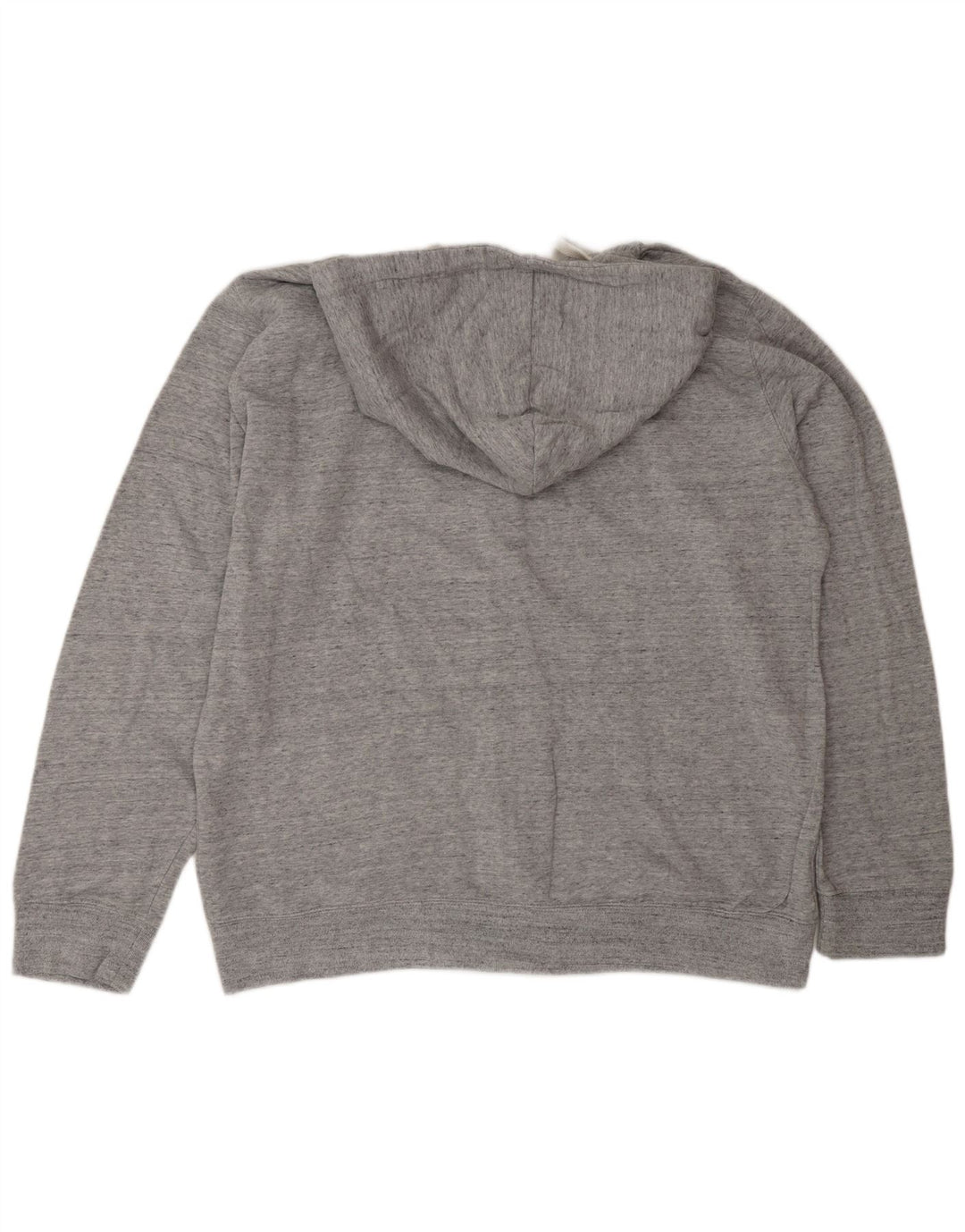 Celio Мужской свитер с капюшоном на молнии 2XL Серый хлопок в крапинку