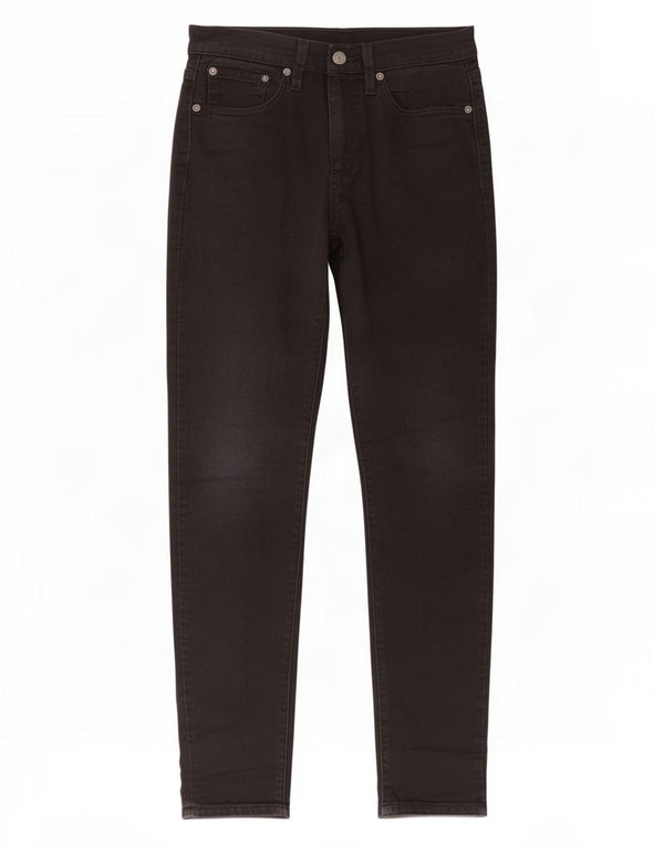 Мужские зауженные джинсы Levi's 512 W28 L32, черный хлопок