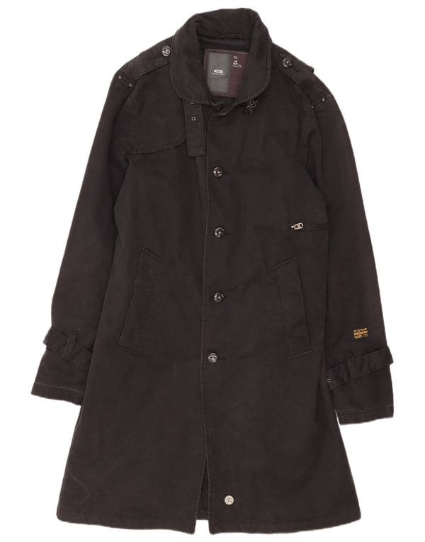 Мужской тренч G-Star UK 42 XL, черный хлопок