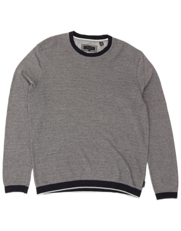 Мужской свитер TED BAKER, джемпер, размер 5 XL, темно-синий, хлопок